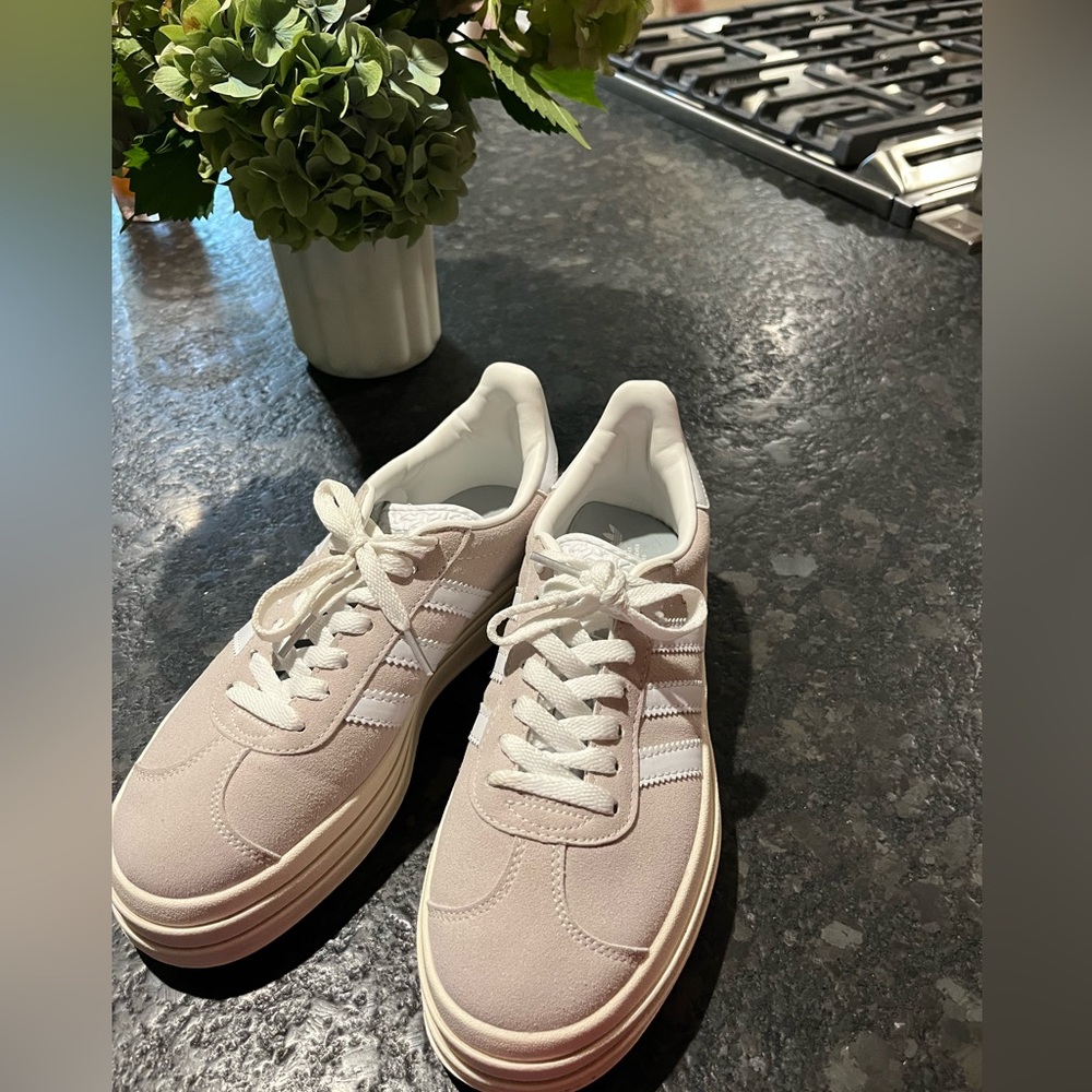Adidas White and Gray Sneakers